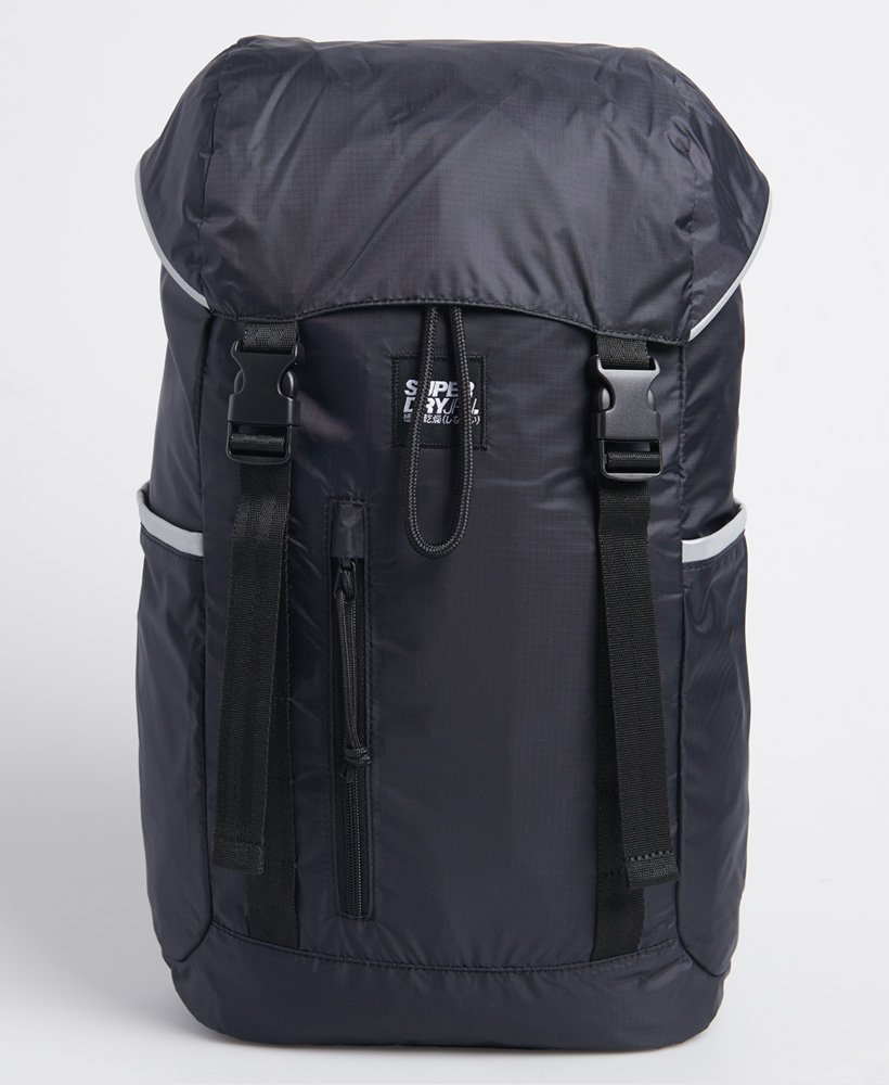 Mens - Top Load Backpack in Black | Superdry