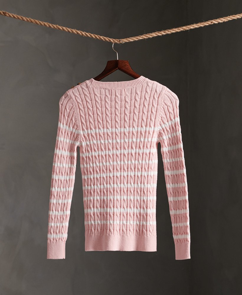 superdry croyde bay cable knit