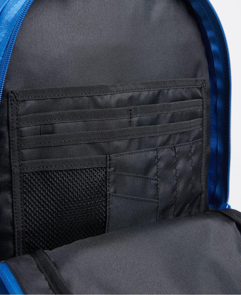 Mens Colour Tarp Backpack in True Blue Superdry