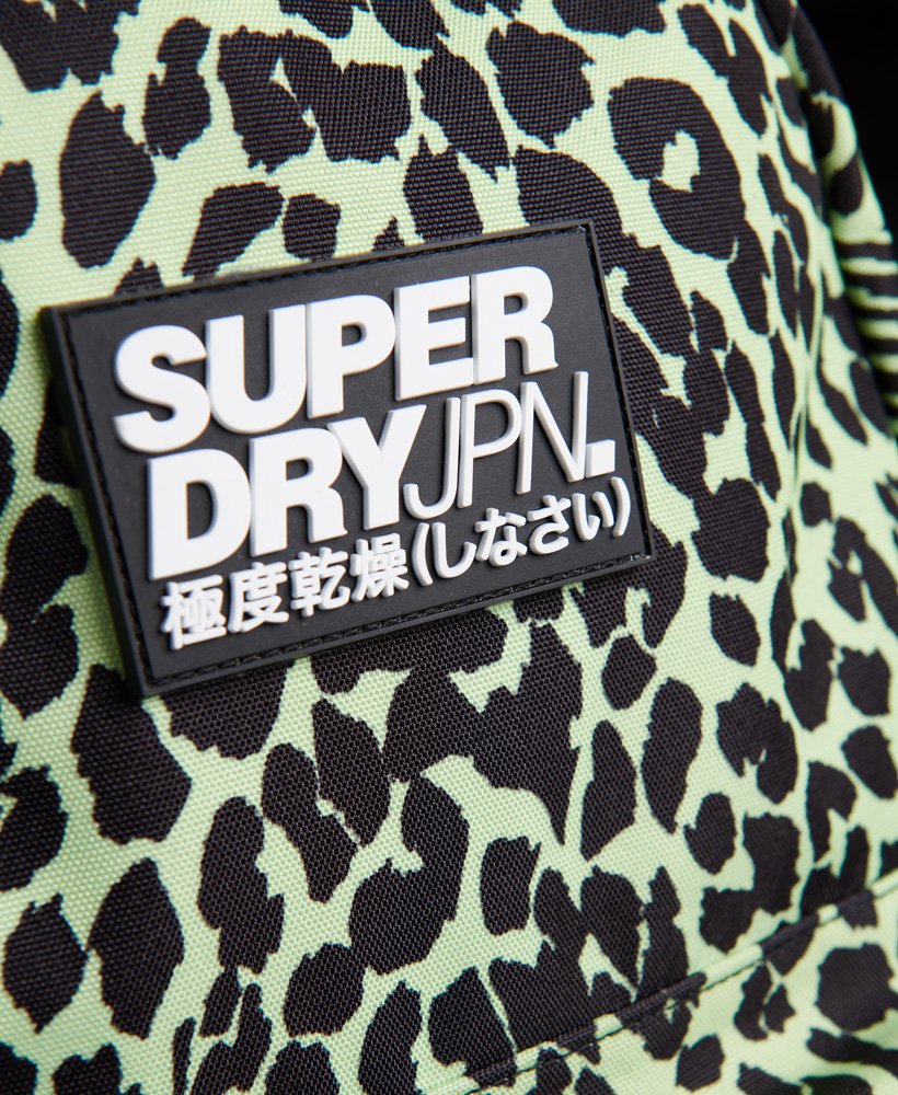 Superdry leopard print discount backpack