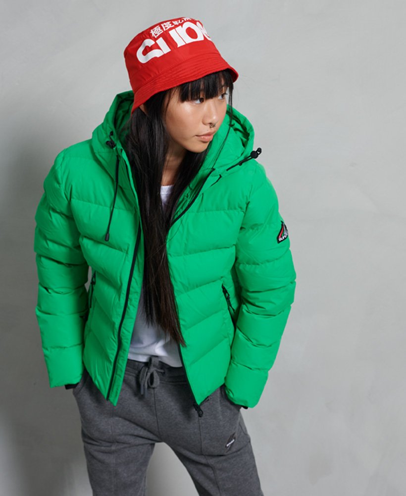 discount 95% Springfield Puffer jacket WOMEN FASHION Coats Puffer jacket Combined Green/Multicolored 36                  EU 