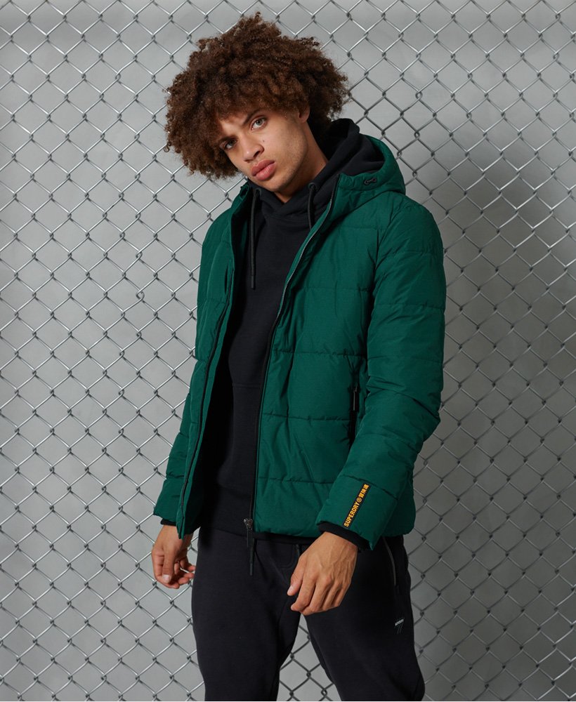 sports puffer jacket superdry