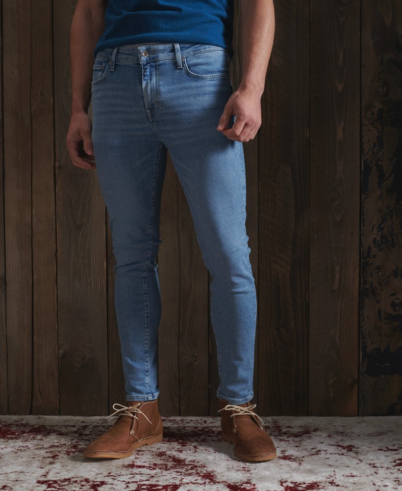 Jean skinny hotsell homme bleu clair