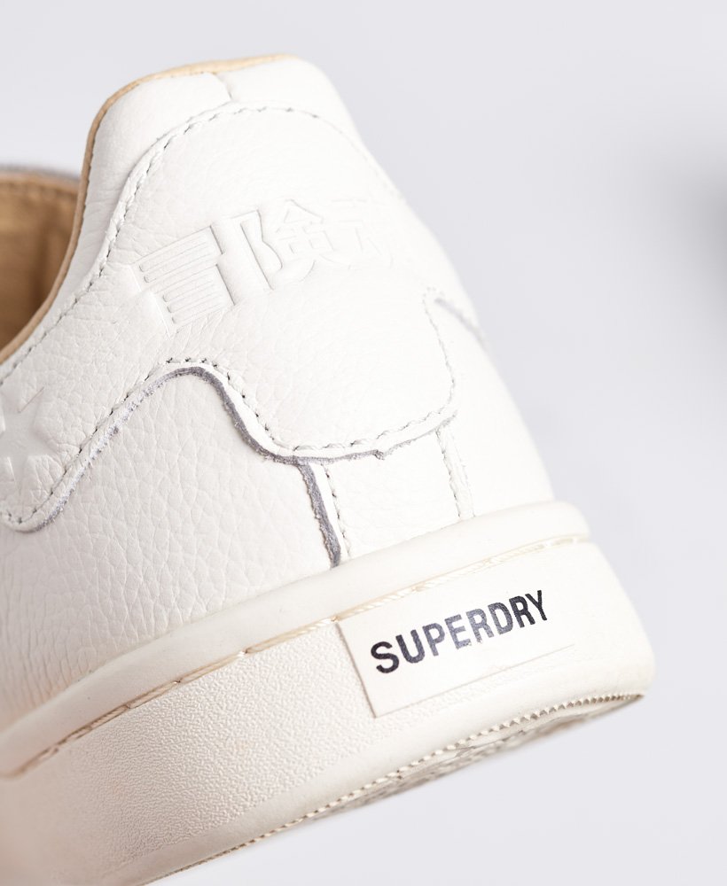 white superdry trainers