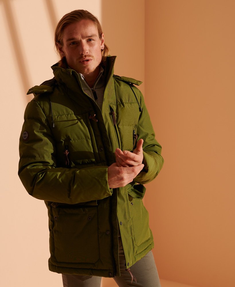 Superdry - Parka en duvet Expedition - Vestes pour Homme