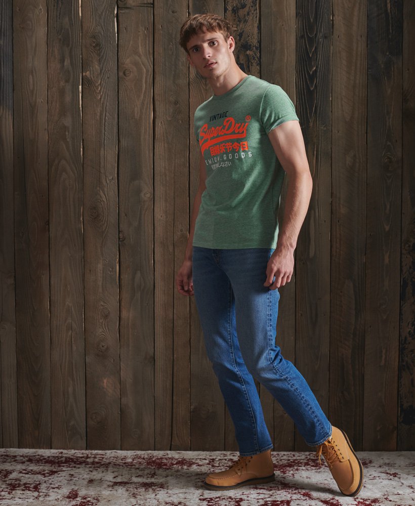 Superdry Camiseta Vintage con logo tricolor 1