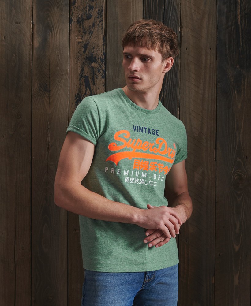Superdry Camiseta Vintage con logo tricolor 0