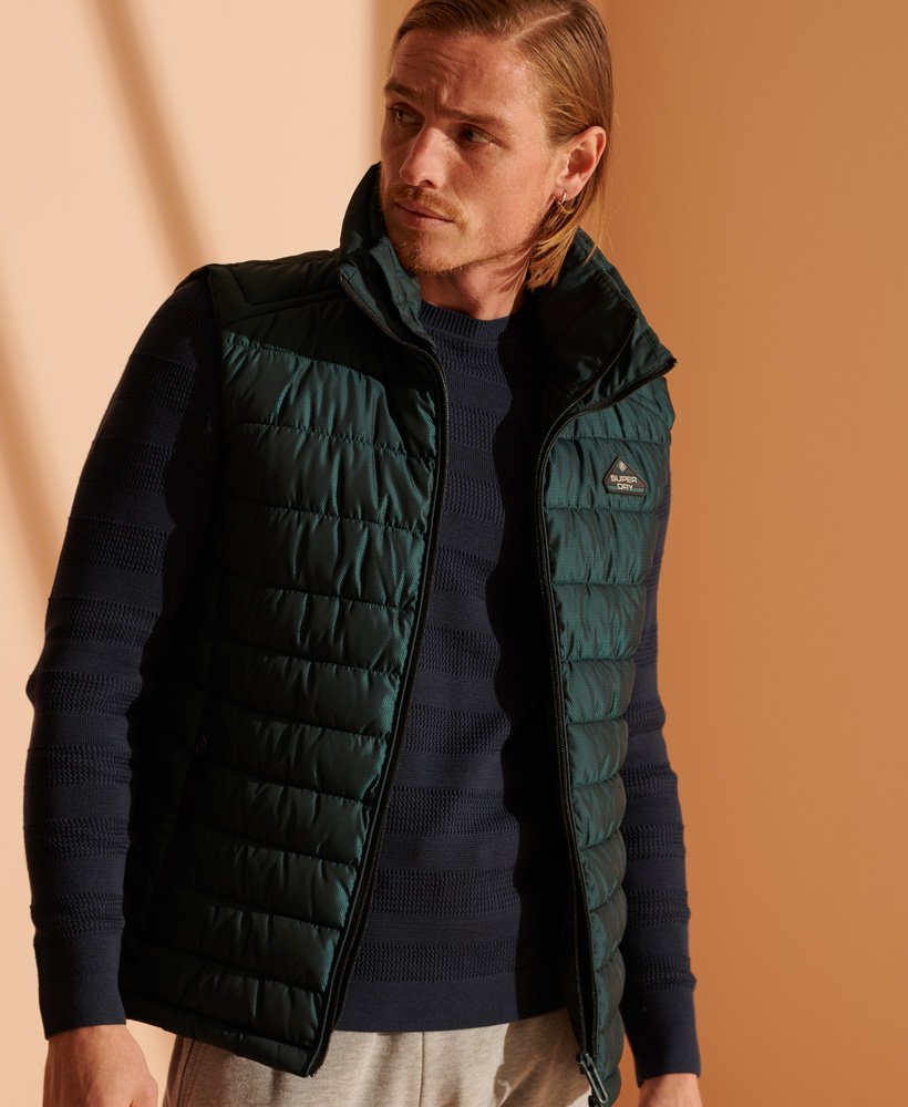 Dense Discourage Taiko belly Superdry Double Zip Fuji Gilet - Men's Jackets and Coats