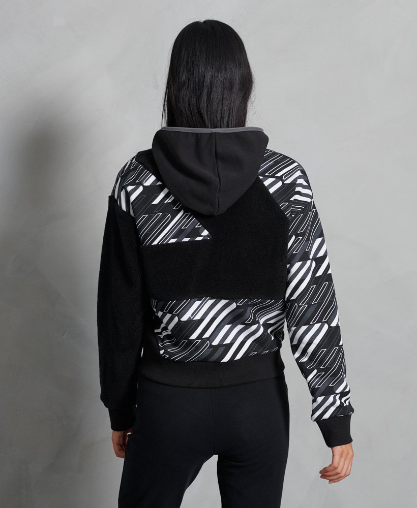 sportstyle energy sherpa hoodie