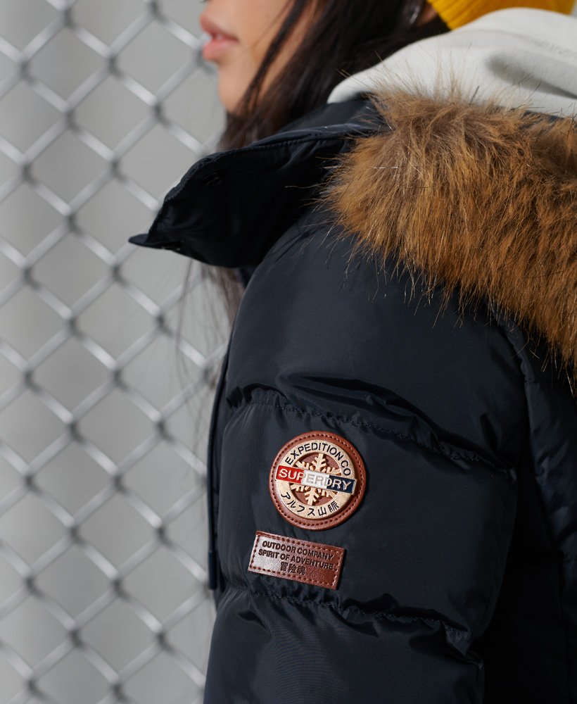 doudoune longue femme superdry