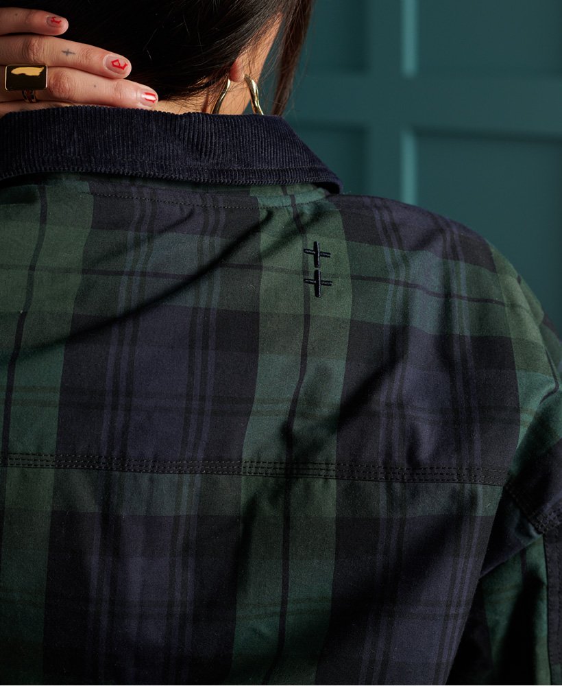 superdry blackwatch jacket