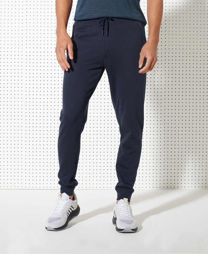 Mens - Training Sport Joggers in Navy | Superdry