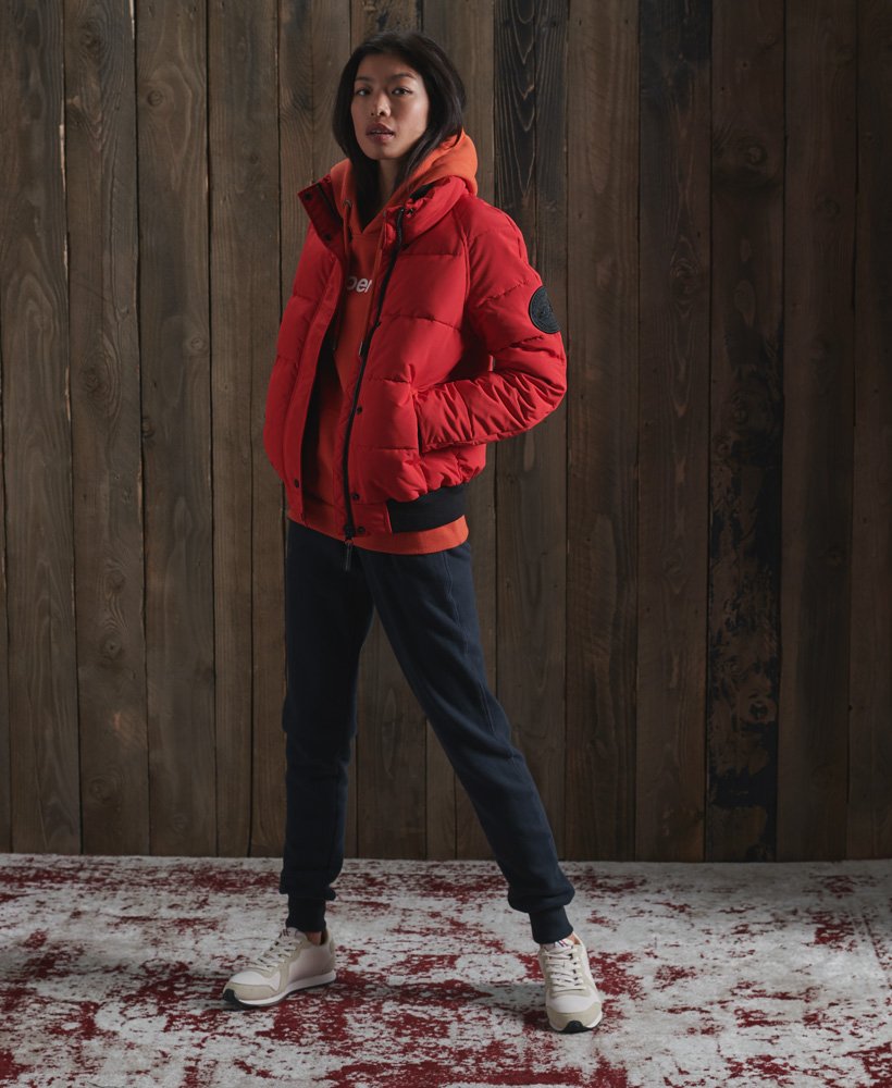 Superdry Everest flygerjakke uten hette Dame Jakker og Superdry Everest flygerjakke uten hette Dame Jakker og