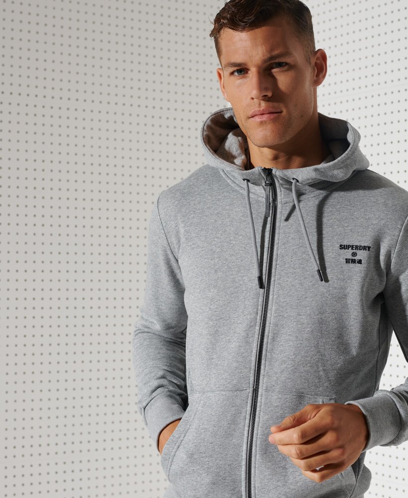 men's flex zip training hoodie