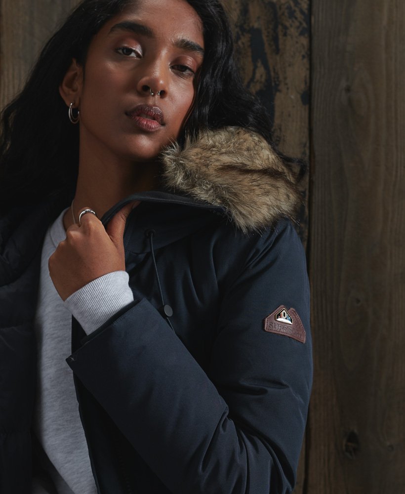 superdry rookie down parka womens