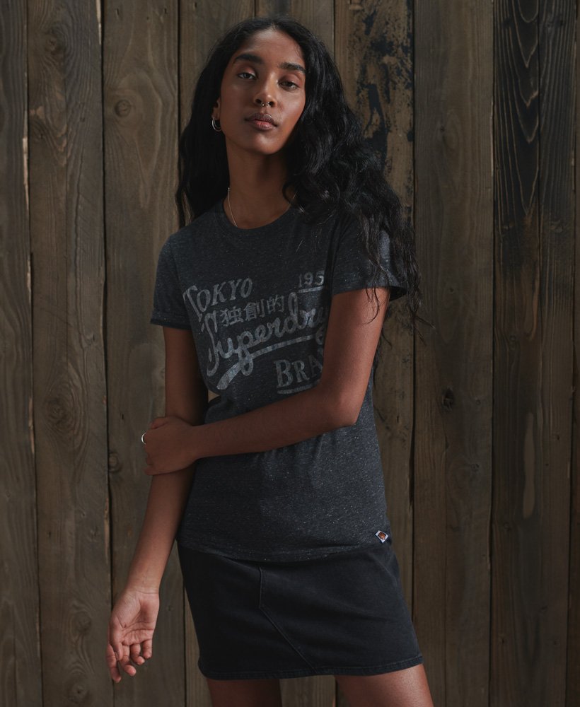 Superdry Klassisk Reworked T skjorte Dame T skjorter Superdry Klassisk Reworked T skjorte Dame T skjorter