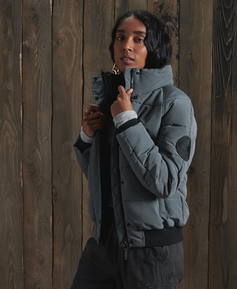 Superdry Everest flygerjakke uten hette Dame Jakker og Superdry Everest flygerjakke uten hette Dame Jakker og