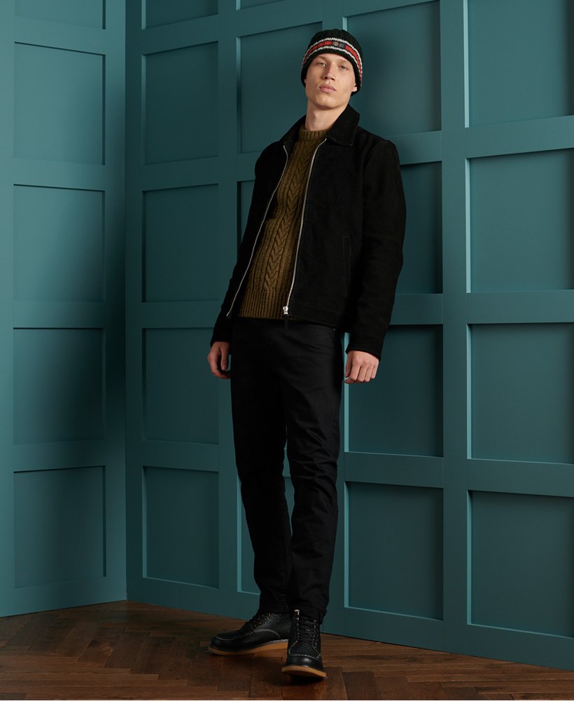 Superdry Veste en daim Indie Coach Vestes pour Homme Superdry Veste en cuir Indie Coach Vestes pour Homme