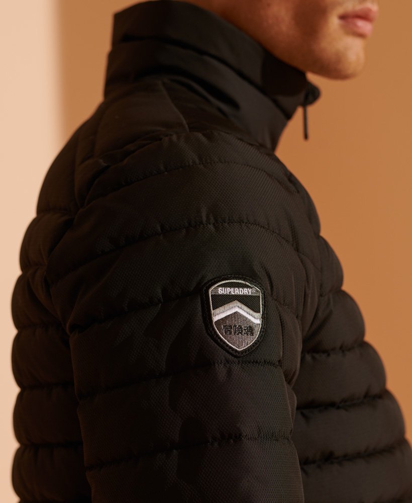Mens - Fuji padded Jacket in Black | Superdry