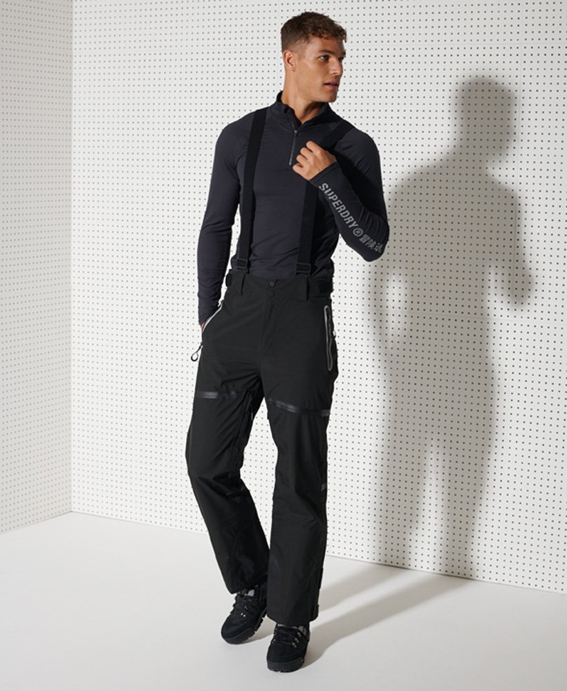 Mens - Expedition Shell Pants in Black | Superdry