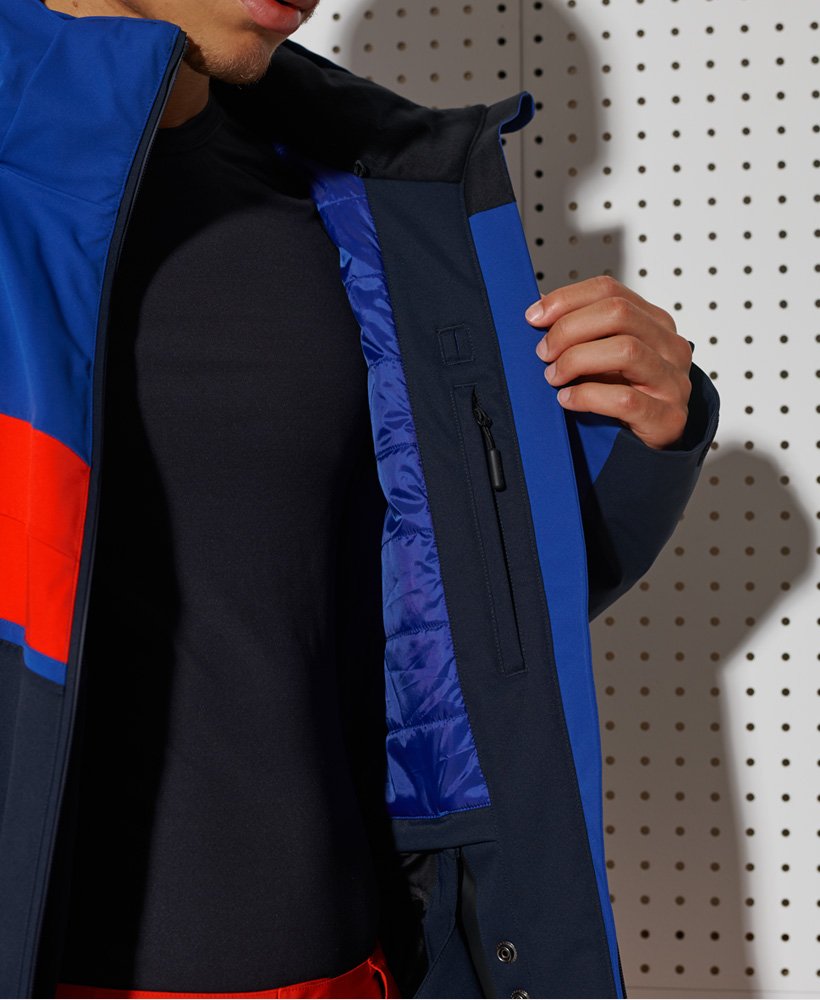 Mens Racer Motion Jacket in Navy Superdry