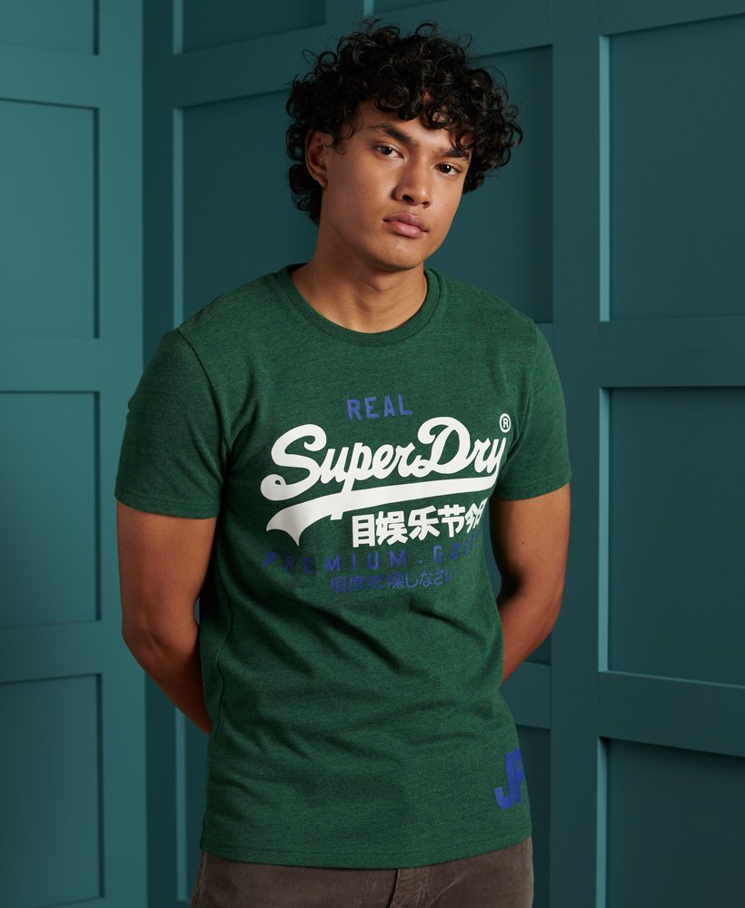 Superdry Vintage Logo Duo Camiseta para Hombre