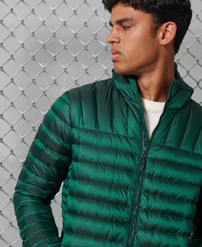 doudoune verte superdry