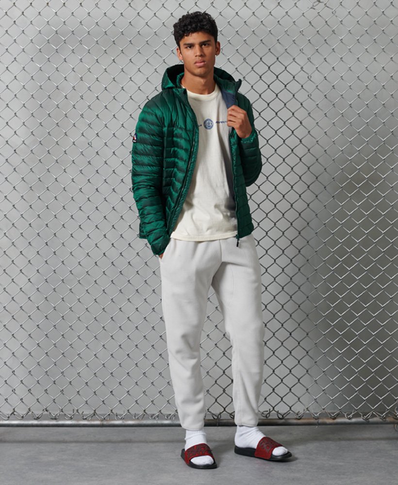 doudoune verte superdry