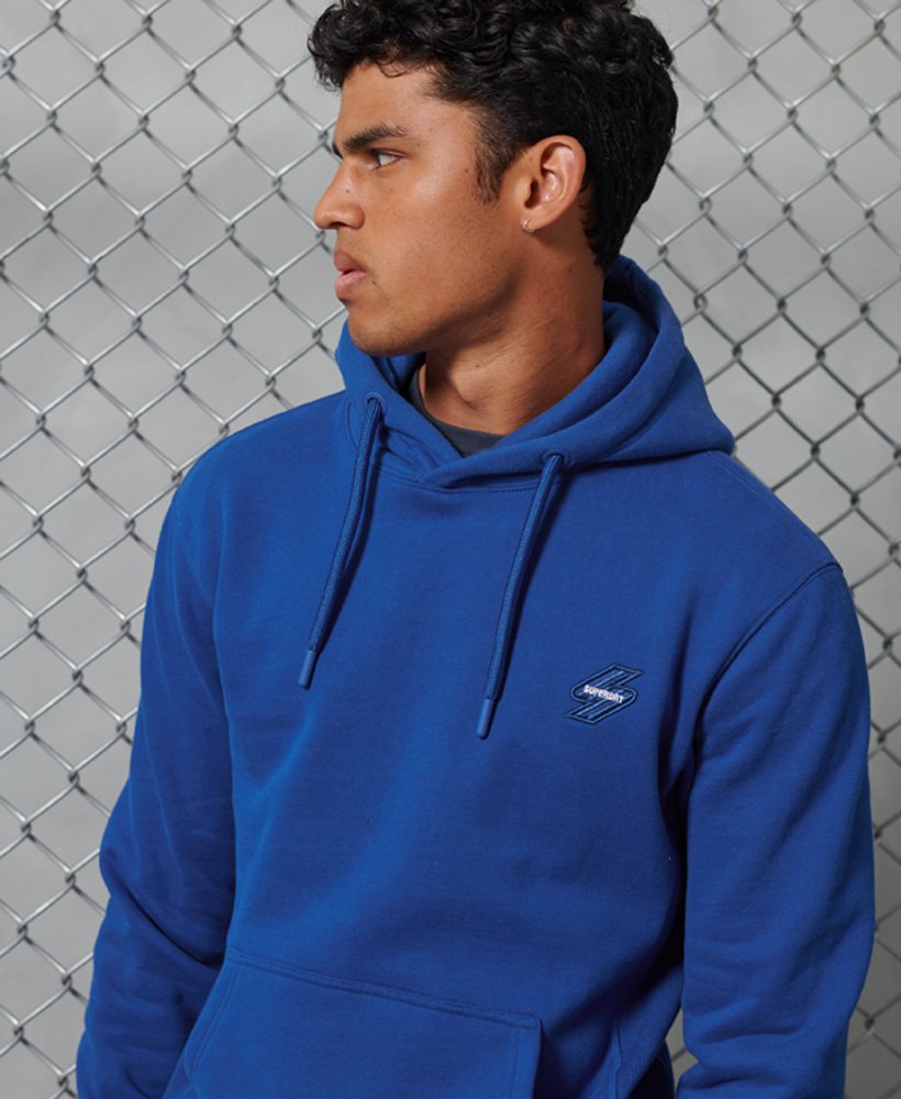 Superdry navy blue hoodie Clearance
