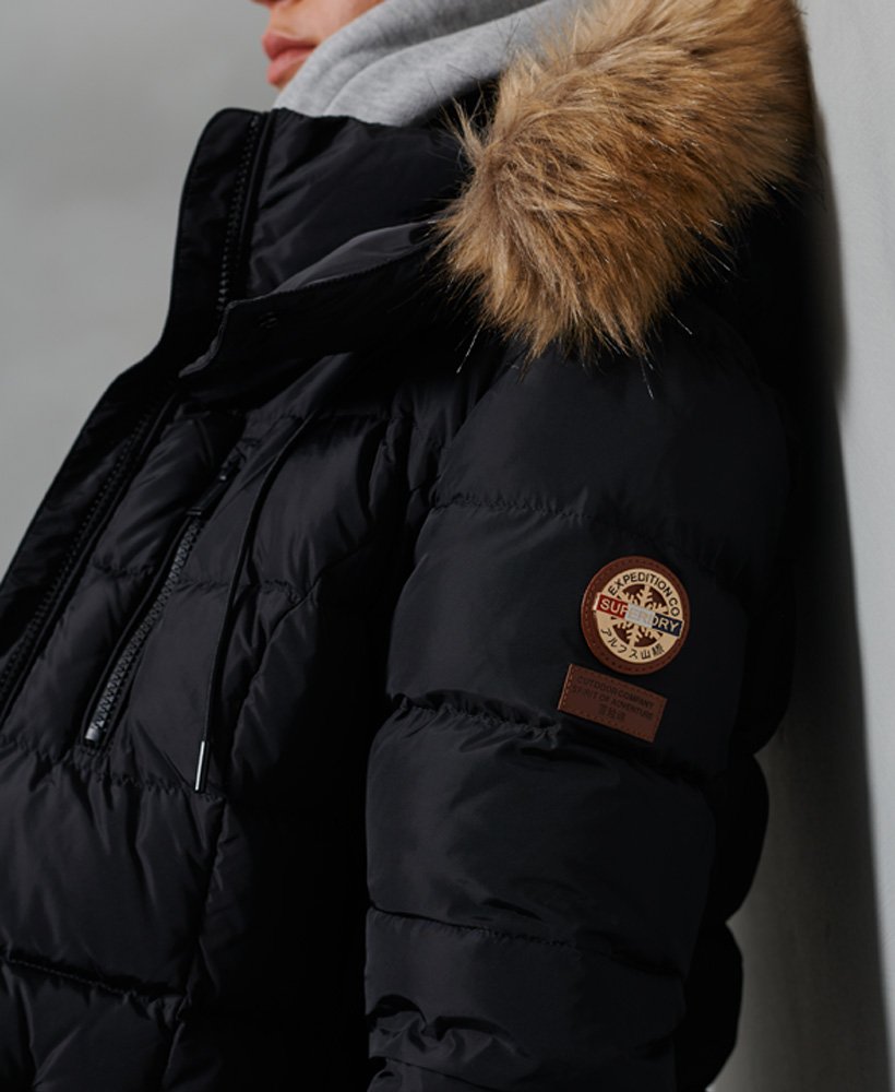 superdry premium down jacket