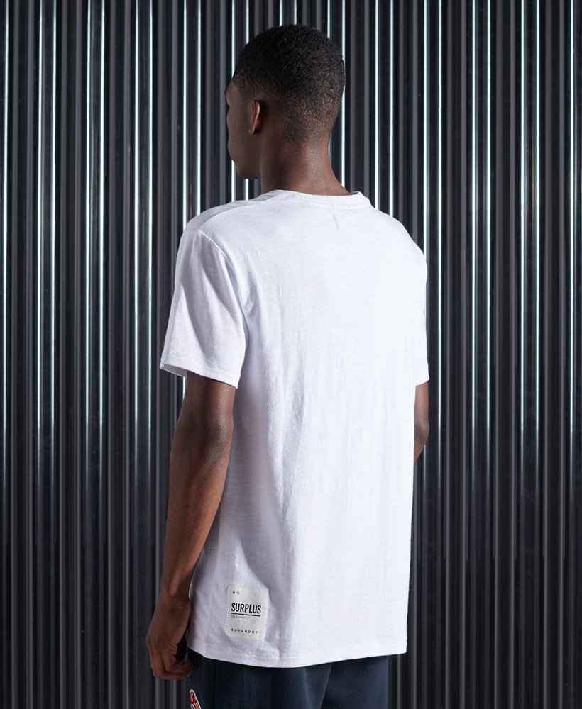 Mens - Surplus SDRY T-Shirt in Brilliant White | Superdry