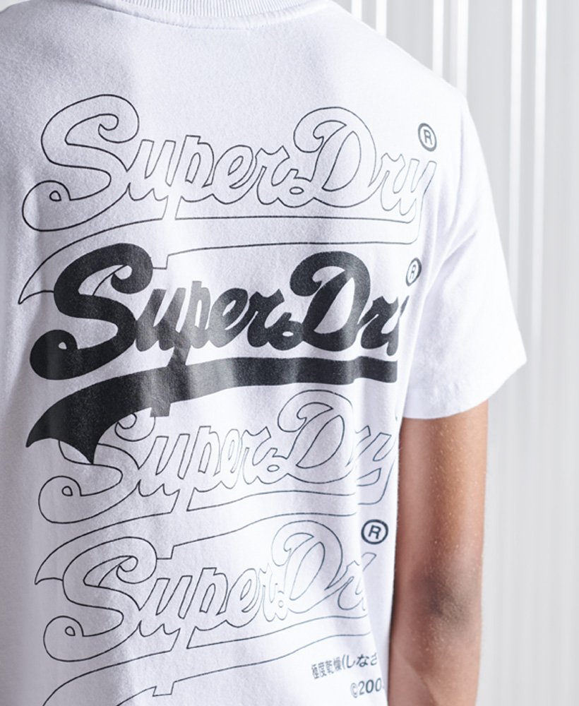 Superdry Vintage Logo Multi T skjorte Herre T skjorter Superdry Vintage Logo Multi T skjorte Herre T skjorter