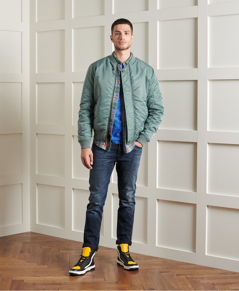 superdry green shirt