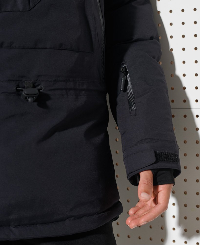 Mens - Freestyle Overhead Jacket in Black | Superdry
