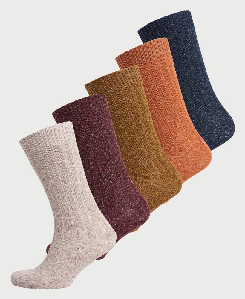Men’s - Lowell Neps Sock Gift Set in Dry Multi | Superdry