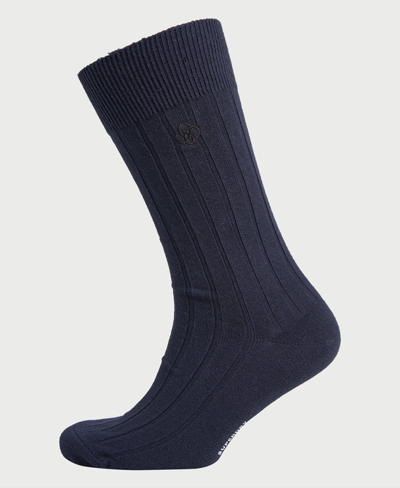 Men’s - Organic Cotton Casual Rib Sock Gift Set in Bright Multi | Superdry