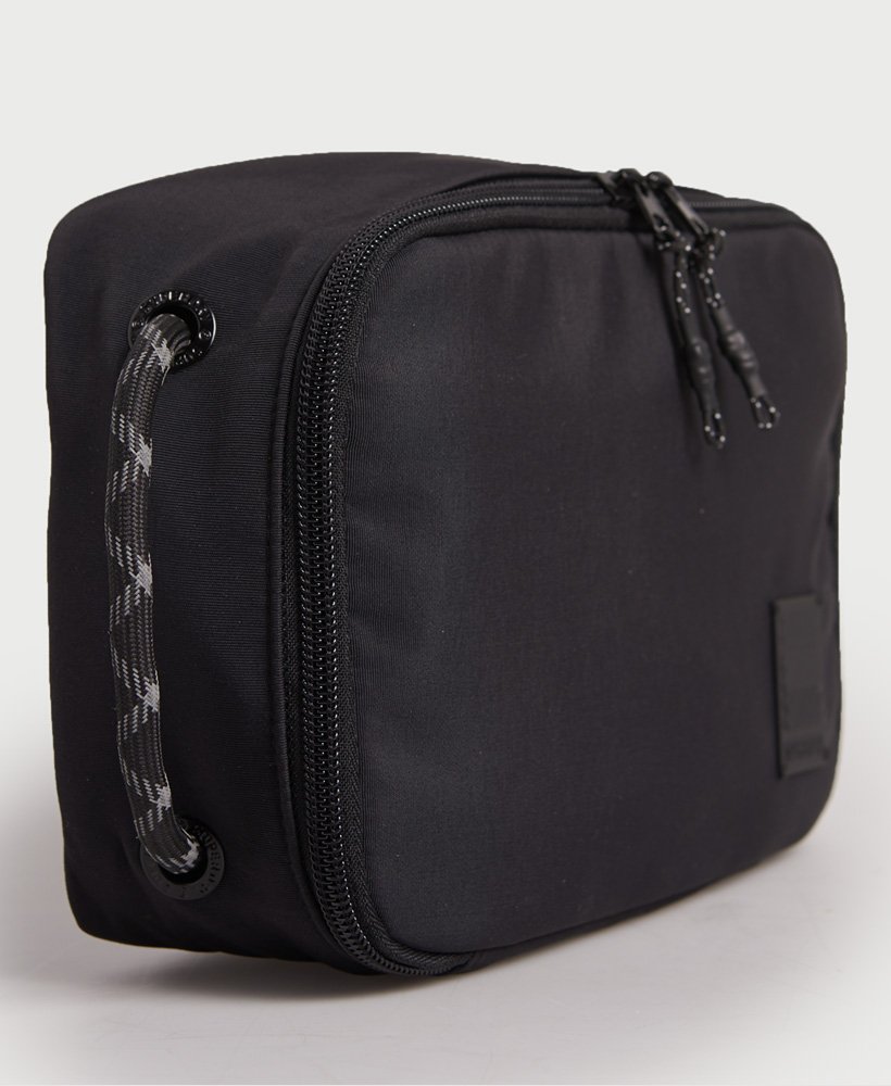 Mens - Sport Wash Bag in Black | Superdry