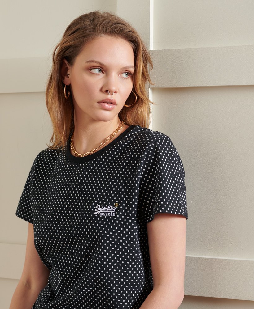 Sunny Citrus Organic T-Shirt with Frill