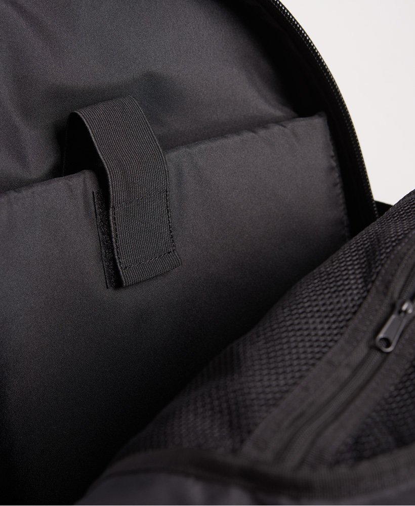 Mens - NYC Tarp Backpack in Black | Superdry IE