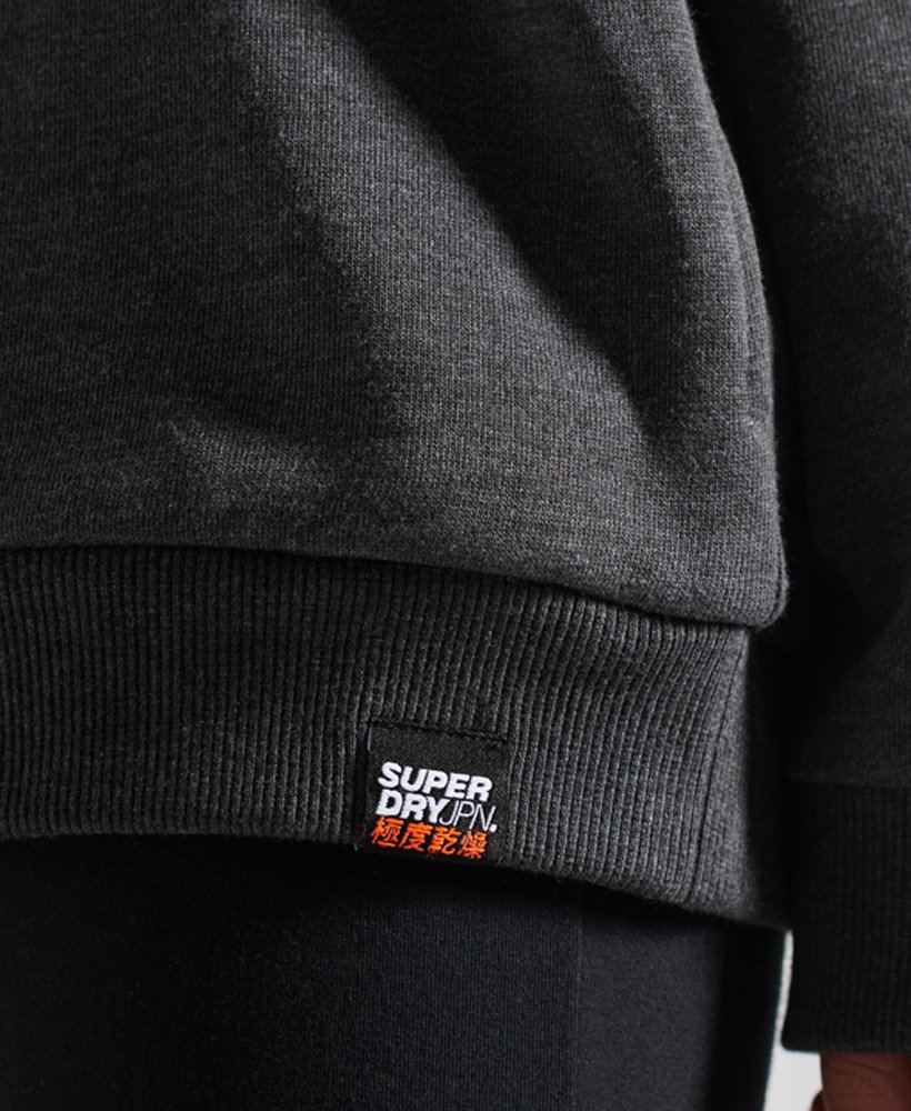 Womens - Streetwear 9 Oversized Hoodie in Charcoal Marl | Superdry UK