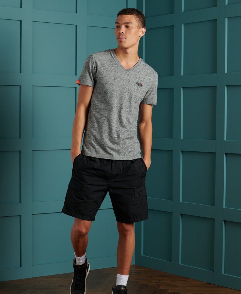 Superdry Organic Cotton Vintage Embroidery V-Neck T-Shirt
