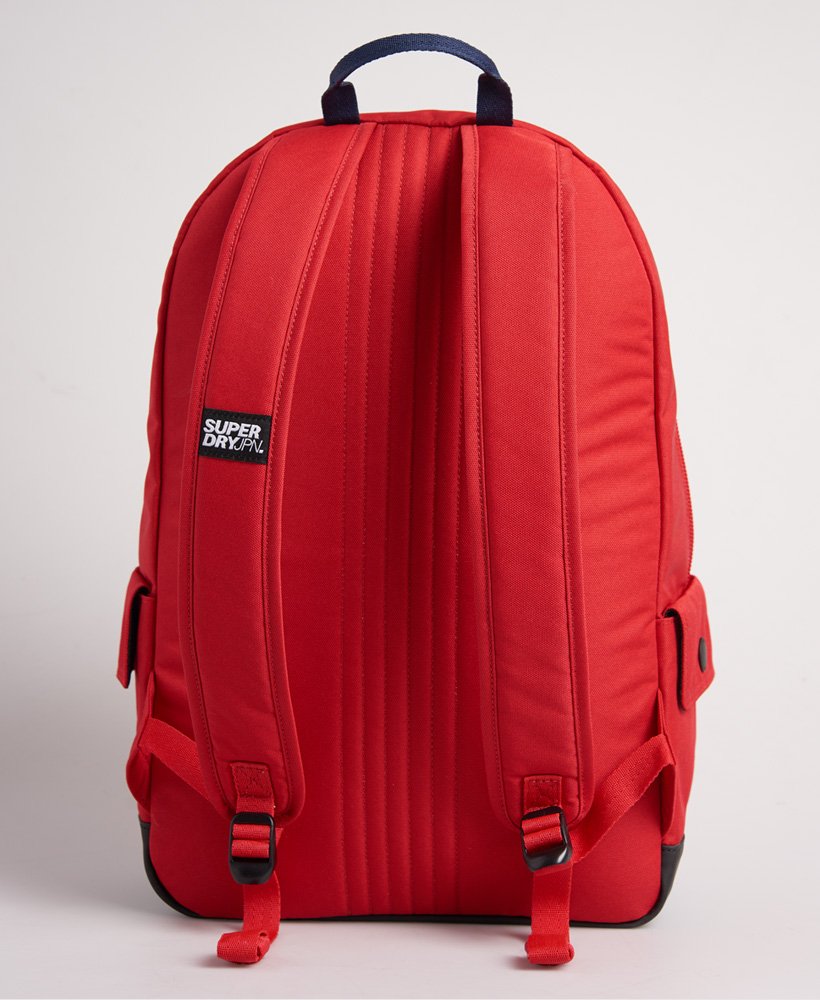 Mens Montauk Montana Rucksack in Red Superdry