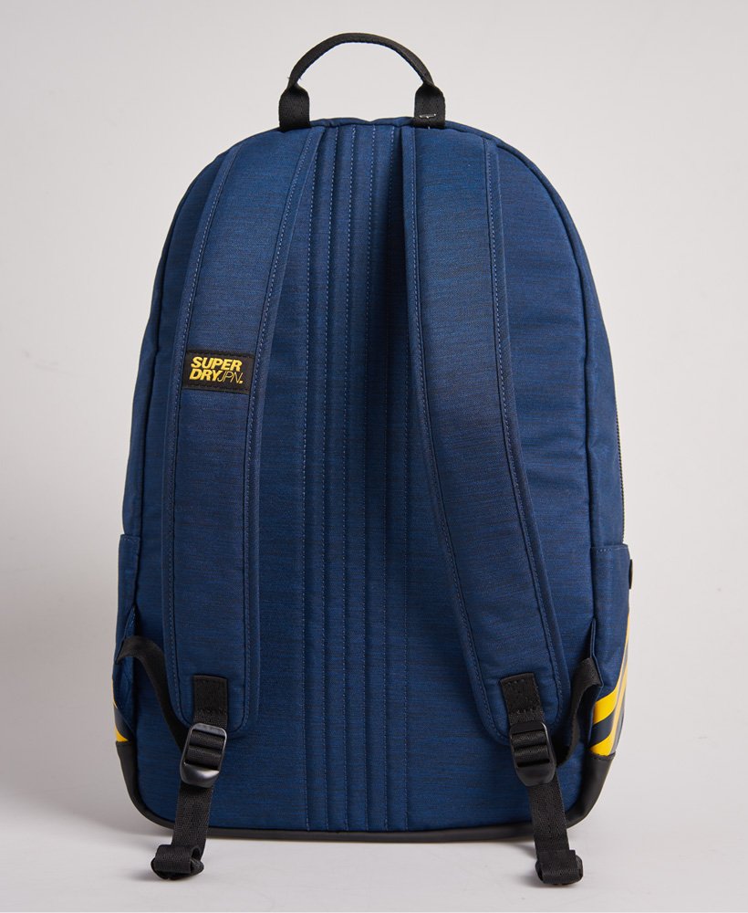 Men’s Montauk Stripe Montana Rucksack in Blue Superdry