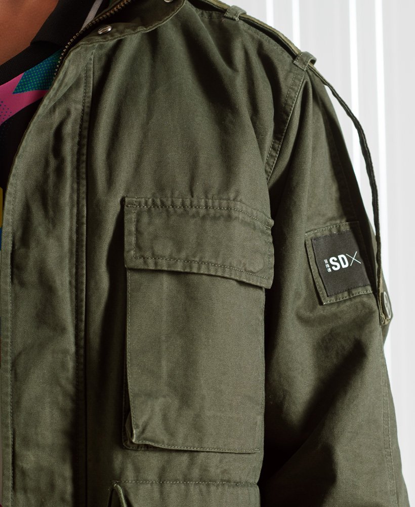 Superdry sdx parka on sale army