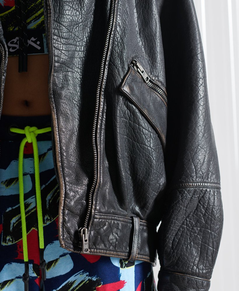 batwing leather jacket