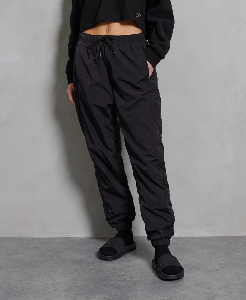 Womens - Shell Jogger in Black | Superdry UK
