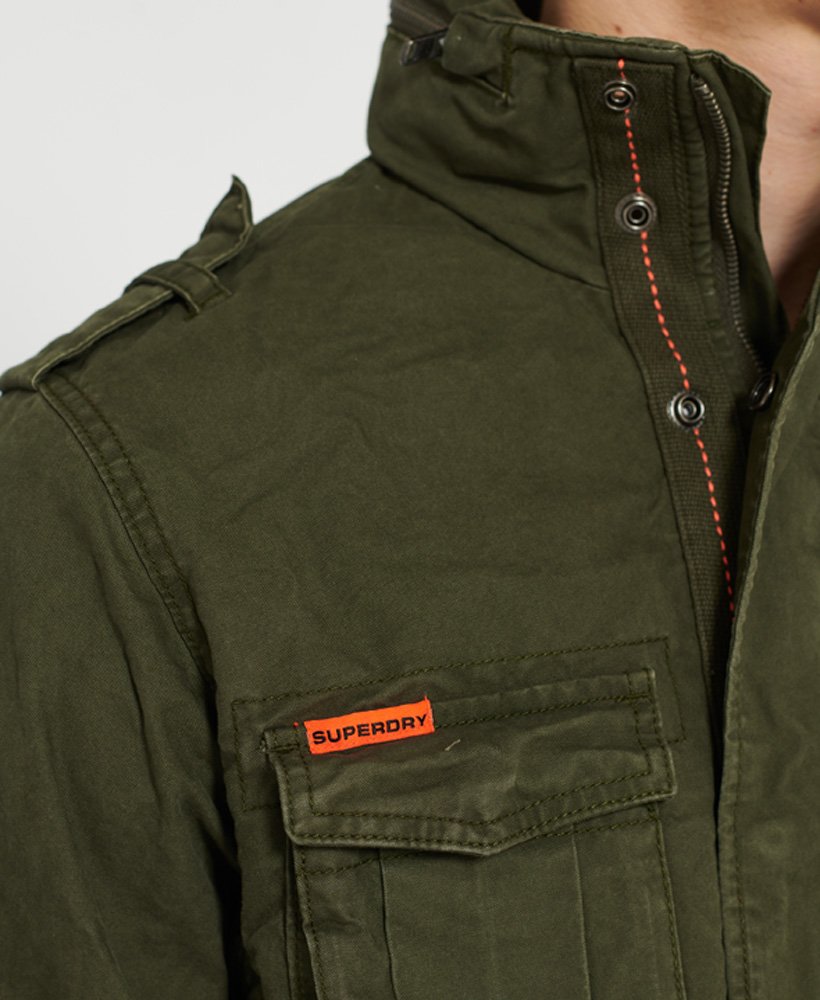 een andere Tegenover Stam Classic Rookie Military Jacket