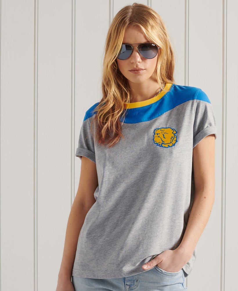 Superdry Collegiate Colour Block T-Shirt - Women's Womens T-shirts