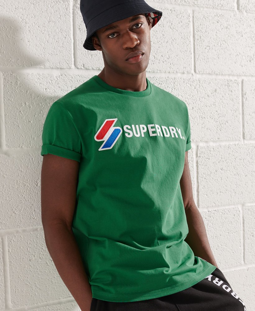 superdry green t shirt
