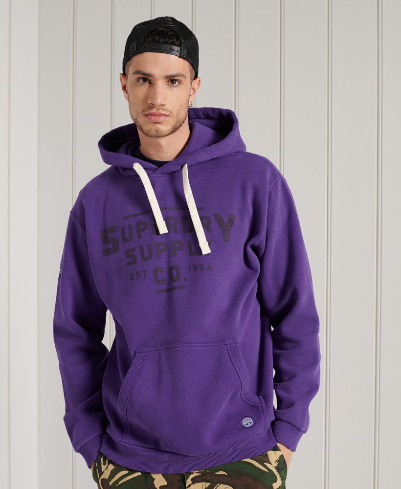 Buy > purple graphic hoodie > in stock